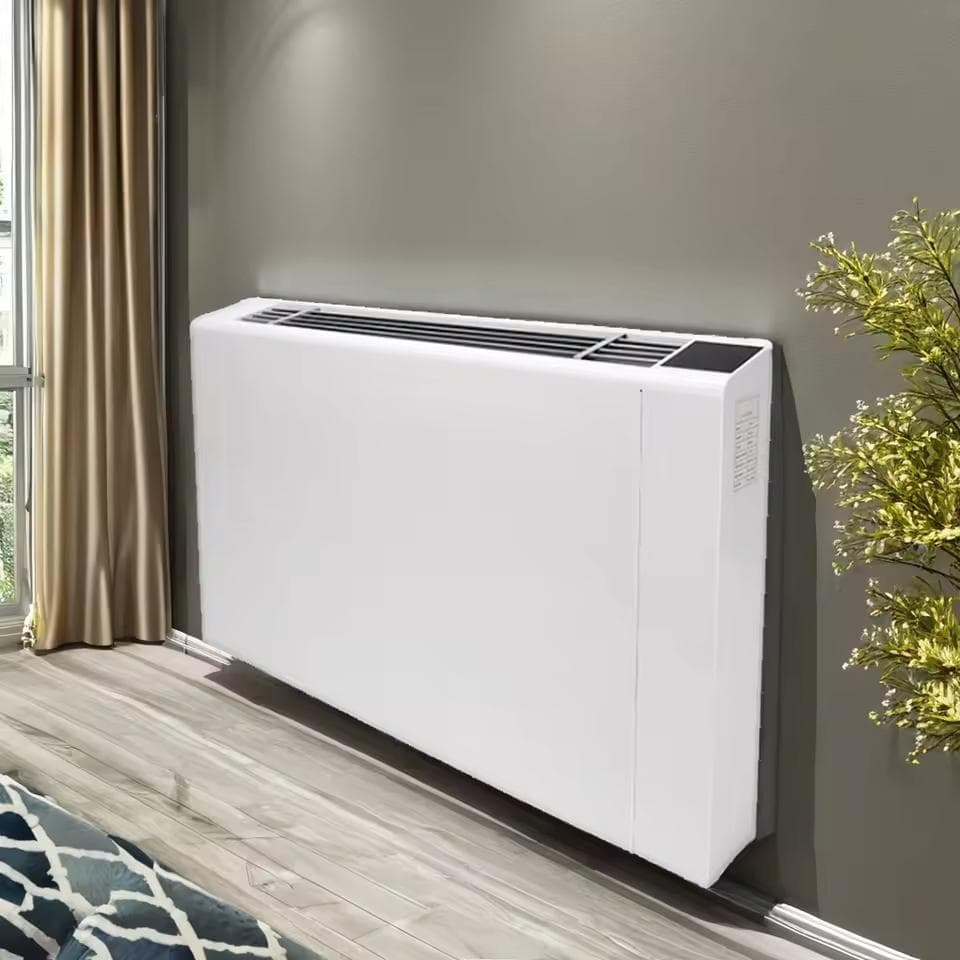 Ventilo-convecteur MAXA en console installée sous une fenêtre de séjour